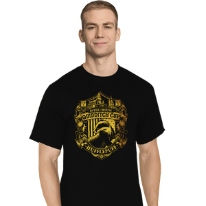 Sold_Out_Shirts T-Shirts, Tall / Large / Black Team Hufflepuff