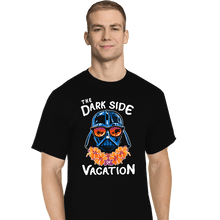 Load image into Gallery viewer, Daily_Deal_Shirts T-Shirts, Tall / Large / Black The Dark Side Of Vacation

