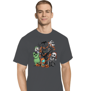Shirts T-Shirts, Tall / Large / Charcoal Nightmare Tree