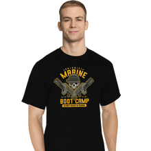 Load image into Gallery viewer, Shirts T-Shirts, Tall / Large / Black Colonial Marine Boot Camp
