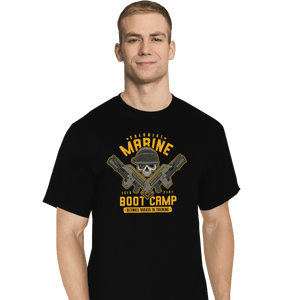 Shirts T-Shirts, Tall / Large / Black Colonial Marine Boot Camp