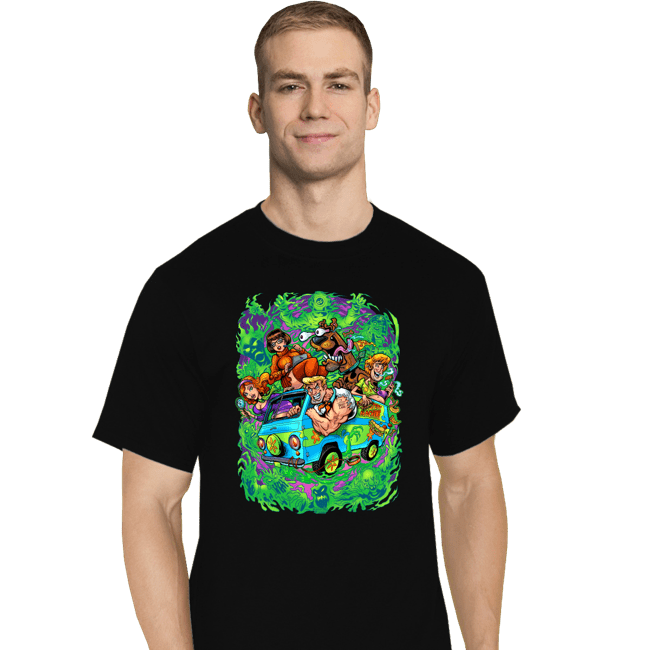 Daily_Deal_Shirts T-Shirts, Tall / Large / Black The Mystery Machine