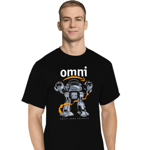 Daily_Deal_Shirts T-Shirts, Tall / Large / Black Omni