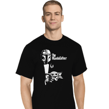 Load image into Gallery viewer, Shirts T-Shirts, Tall / Large / Black Mandofather
