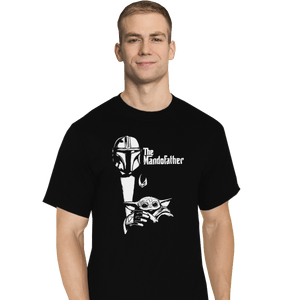 Shirts T-Shirts, Tall / Large / Black Mandofather