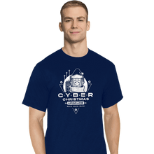 Load image into Gallery viewer, Shirts T-Shirts, Tall / Large / Navy Christmas Upgrade

