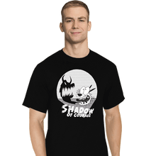 Load image into Gallery viewer, Shirts T-Shirts, Tall / Large / Black The Shadow of Courage
