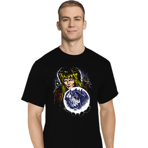 Daily_Deal_Shirts T-Shirts, Tall / Large / Black Maze Goblin King