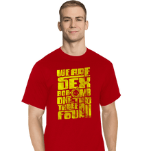 Load image into Gallery viewer, Daily_Deal_Shirts T-Shirts, Tall / Large / Red 1234 Omb
