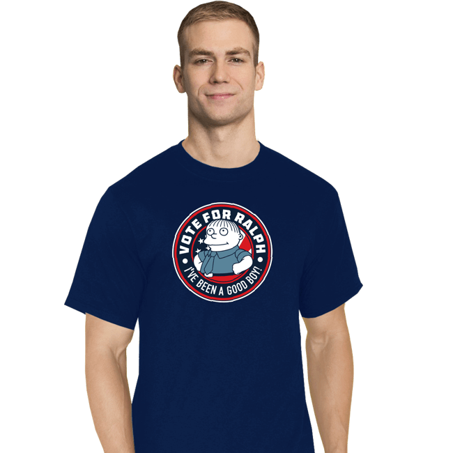 Shirts T-Shirts, Tall / Large / Navy Vote For Ralph