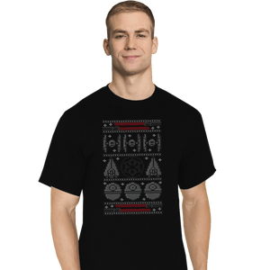 Secret_Shirts T-Shirts, Tall / Large / Black Imperial Christmas