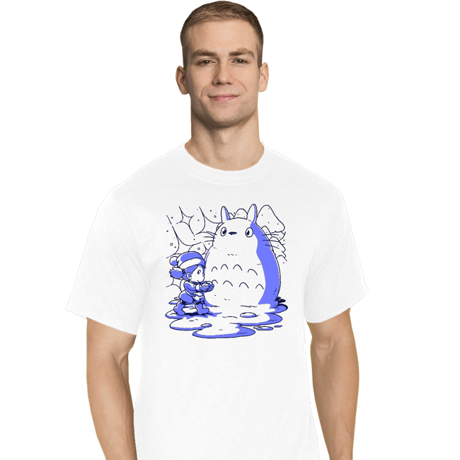 Daily_Deal_Shirts T-Shirts, Tall / Large / White My Neighbor Snowman