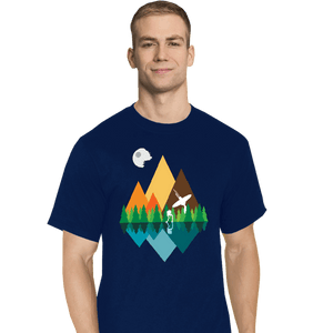 Secret_Shirts T-Shirts, Tall / Large / Navy The Forest View