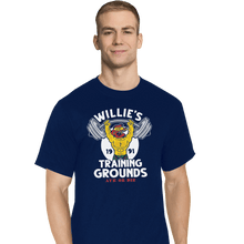 Load image into Gallery viewer, Shirts T-Shirts, Tall / Large / Navy Willie&#39;s Training Grounds
