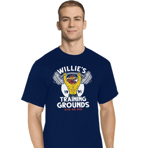 Shirts T-Shirts, Tall / Large / Navy Willie's Training Grounds