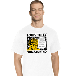 Secret_Shirts T-Shirts, Tall / Large / White Louis Tully