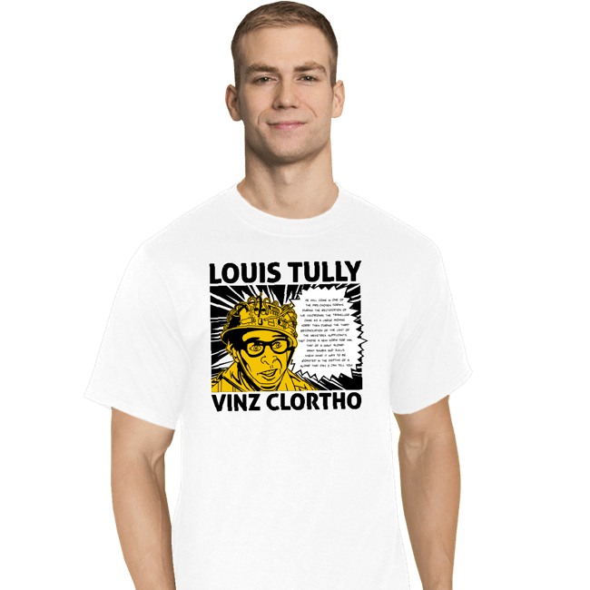 Secret_Shirts T-Shirts, Tall / Large / White Louis Tully