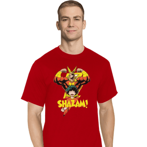 Shirts T-Shirts, Tall / Large / Red SHAZAM