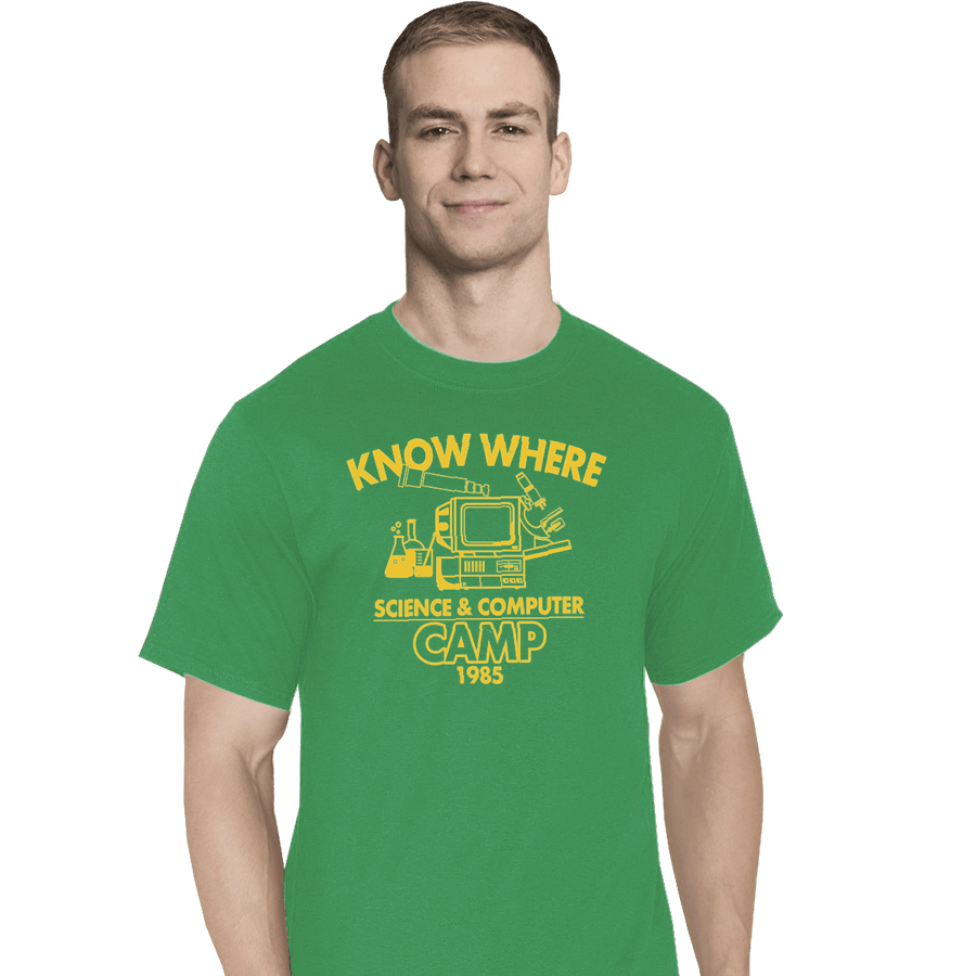 Shirts T-Shirts, Tall / Large / Athletic grey Know Where Camp