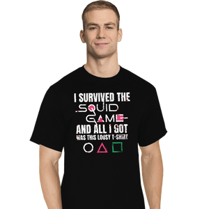 Secret_Shirts T-Shirts, Tall / Large / Black Lousy Squid Shirt