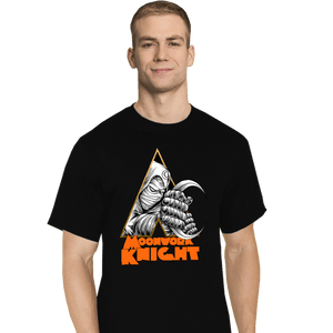 Secret_Shirts T-Shirts, Tall / Large / Black Moonwork Knight