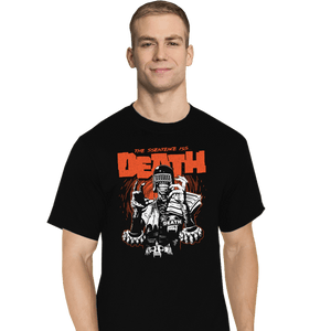 Daily_Deal_Shirts T-Shirts, Tall / Large / Black Death Sentence