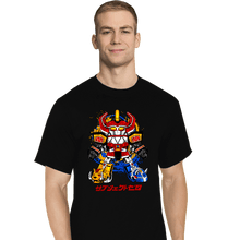 Load image into Gallery viewer, Daily_Deal_Shirts T-Shirts, Tall / Large / Black Chibi Megazord
