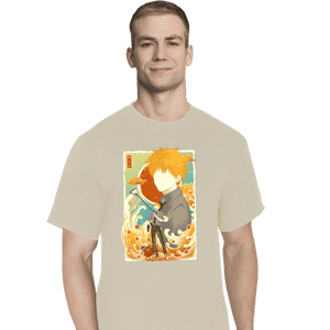 Daily_Deal_Shirts T-Shirts, Tall / Large / White Musha-e-denji