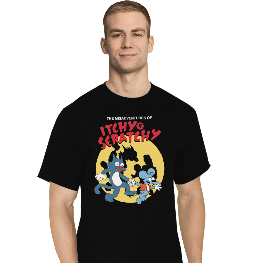 Shirts T-Shirts, Tall / Large / Black The Misadventures