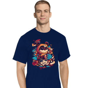 Secret_Shirts T-Shirts, Tall / Large / Navy Snack Time!!