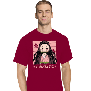 Shirts T-Shirts, Tall / Large / Red Nezuko