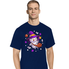 Load image into Gallery viewer, Shirts T-Shirts, Tall / Large / Navy Moogle Witch
