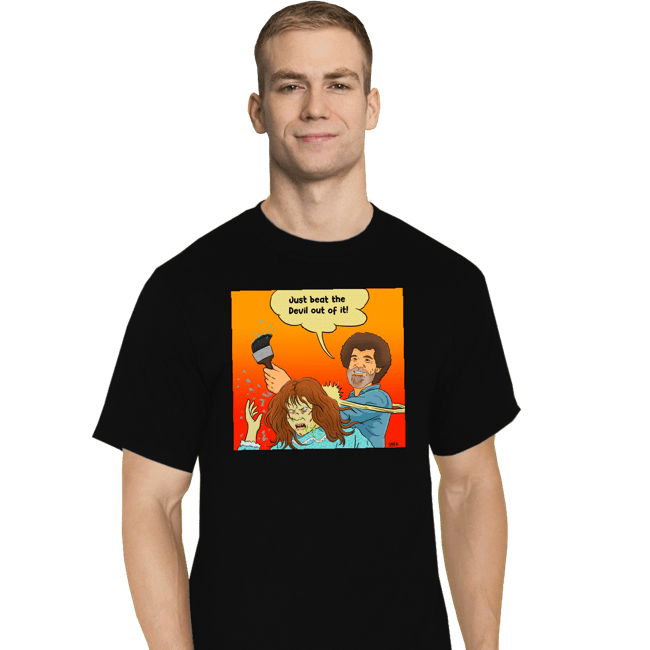 Daily_Deal_Shirts T-Shirts, Tall / Large / Black Beat The Devil