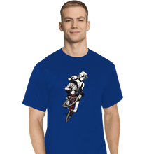 Load image into Gallery viewer, Daily_Deal_Shirts T-Shirts, Tall / Large / Royal Blue BMX Biker Scout

