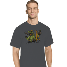 Load image into Gallery viewer, Shirts T-Shirts, Tall / Large / Charcoal Jurassic Park
