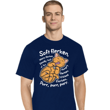 Load image into Gallery viewer, Shirts T-Shirts, Tall / Large / Navy Soft Flerken
