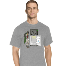 Load image into Gallery viewer, Daily_Deal_Shirts T-Shirts, Tall / Large / Sports Grey Boba Fridge
