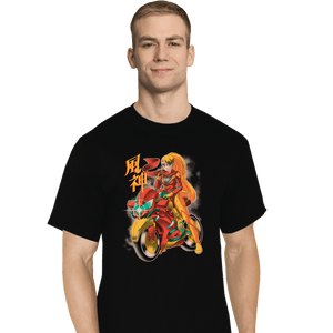 Daily_Deal_Shirts T-Shirts, Tall / Large / Black Samus Rider