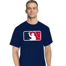 Load image into Gallery viewer, Daily_Deal_Shirts T-Shirts, Tall / Large / Navy Major League Archaeology
