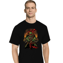Load image into Gallery viewer, Secret_Shirts T-Shirts, Tall / Large / Black TMNT Raph

