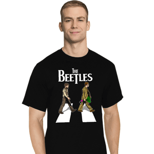 Shirts T-Shirts, Tall / Large / Black The Beetles