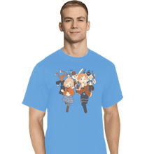 Load image into Gallery viewer, Daily_Deal_Shirts T-Shirts, Tall / Large / Royal Blue Chibi Village
