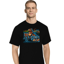 Load image into Gallery viewer, Daily_Deal_Shirts T-Shirts, Tall / Large / Black Welcome to the Neo-Jurassic Age
