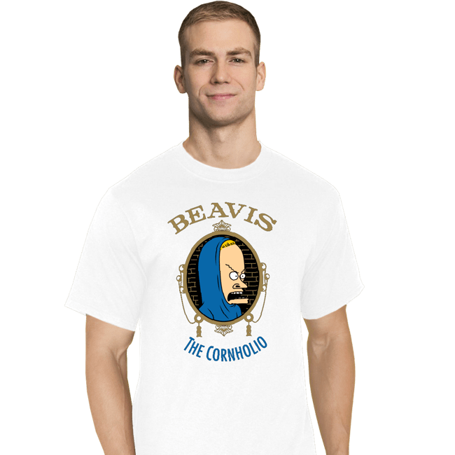 Daily_Deal_Shirts T-Shirts, Tall / Large / White The Cornholio