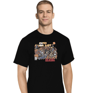 Shirts T-Shirts, Tall / Large / Black Bounty Hunter Kart