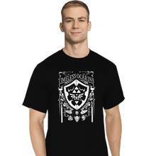 Load image into Gallery viewer, Shirts T-Shirts, Tall / Large / Black Timeless Ocarina Banner
