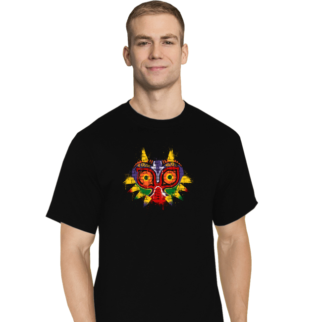 Secret_Shirts T-Shirts, Tall / Large / Black Majora Splash