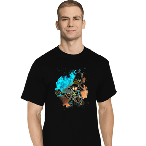 Daily_Deal_Shirts T-Shirts, Tall / Large / Black Soul Of The Black Mage