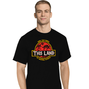 Daily_Deal_Shirts T-Shirts, Tall / Large / Black This Land
