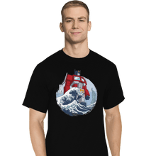 Load image into Gallery viewer, Shirts T-Shirts, Tall / Large / Black Wave Optimus
